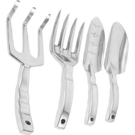 Pelle de Jardin Multifonction Râteau Outil de Jardinage Pratique pour Planter Outil Horticulture Râteau à Terre (1/5)
