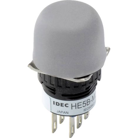 Idec HE5B-M2PN1 HE5B-M2PN1 Interruttore a bilanciere 125 V/AC, 30 V/DC 3 A 1 x On/Off/On Permanente (L x L x A) 20 x 20