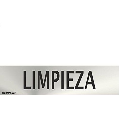 Señal informativa Limpieza de 0'8mm 50 x 200 mm SEKURECO