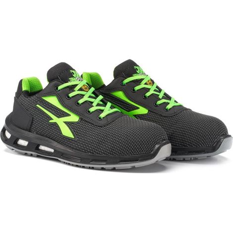 Scarpe antinfortunistiche basse da lavoro robusta S3 SRC traspirante antiperforazione con punta in alluminio e suola antiscivolo - 47 (1/5)