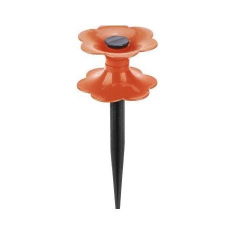 Piquets De Support De Guide De Tuyau D'Arrosage, Lot De 3 Clous De Guidage De Tuyau, Outil De Protection Des Plantes Pour La Protection Des Plantes, Patio, Jardin- orange + noir (1/5)