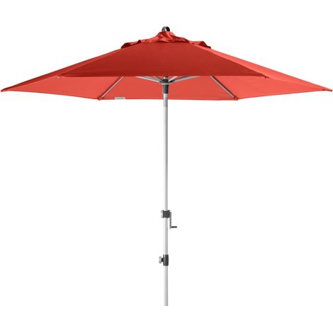 Doppler Sonnenschirm/ Kurbelschirm "Expert 280 Auto Tilt" 280 cm, terra, Bezug aus 100% Polyester, Gestell aus Aluminium, 7,1 kg Sonnenschirm / Kurbelschirm "Expert 280 Auto Tilt", terracotta, Ø 280 c (1/5)
