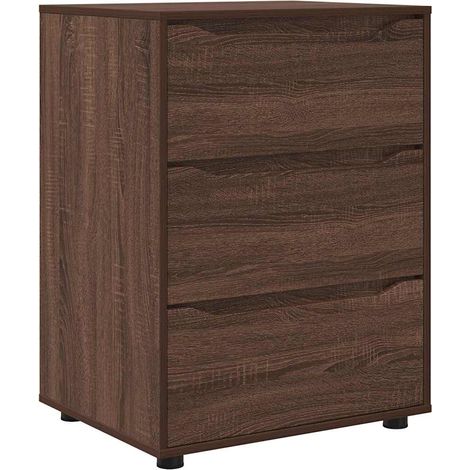 Armario de almacenamiento Roble Marrón 60 x 48 x 81 cm vidaXL