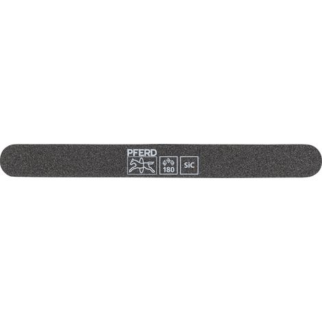 PFERD TOOLS flexible Schleiffeile SF-R mit Radius 180x19x5 mm SIC180 für universelle Anwendung 10 Stk (1/4)