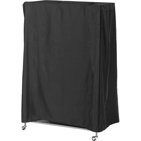 210D Bird Cage & Aviary Protective Cover - Black - Size: 104 x 69 x 122 cm