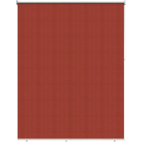 vidaXL Tenda a Rullo Esterno Blocco UV 90% Terracotta 180 x 230 cm