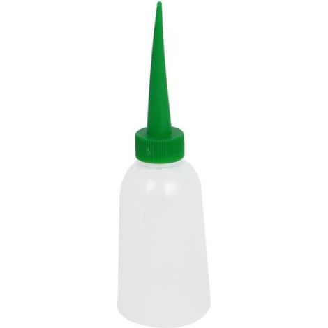 Bouteille Distributrice - 250 ml - Applicateur Intégré - Pour Solvants Colles et Liquides Chimiques - 1 Pièce