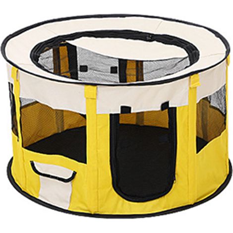 Tente pour animaux pliable, salle de mise bas pour animaux, tente fermée pour l'élevage de chats, cage confortable pour chiens (1/5)
