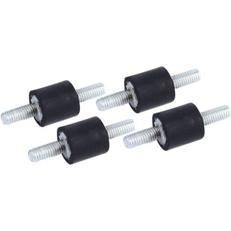 4 pezzi Gummilager M8, supporti in gomma antivibranti per bobine, soppressori bobina (M3 8×8) (1/4)