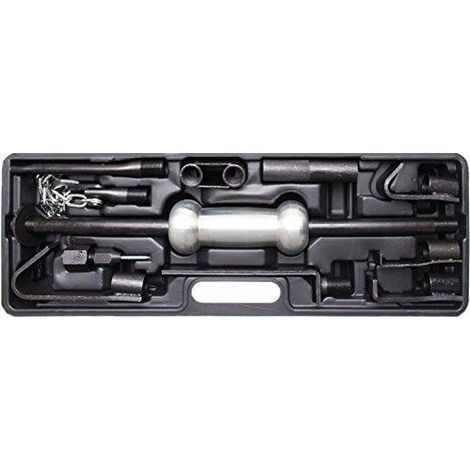 Kraftmann Kit de reparación de carrocería con martillo y ganchos