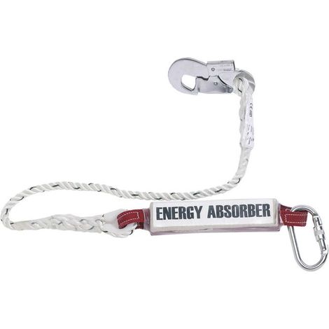 Akrobat AK112S Lanyard für Sicherheitsgurte mit Kühlkörper 2 m EN355