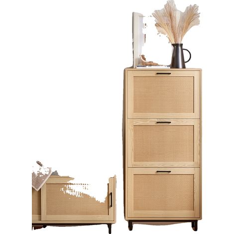 Porta scarpe, design compatto, struttura resistente, colore kaki scuro. (1/2)