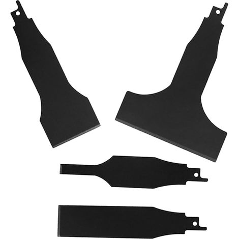 Lot de 4 Poignées de Meuble Invisibles sans Perçage, Finition Noire 64 Mm, Quincaillerie pour Tiroirs et Armoires Cuisine, Accessoires Encastrés Discrets pour Placards et Meubles (1/5)
