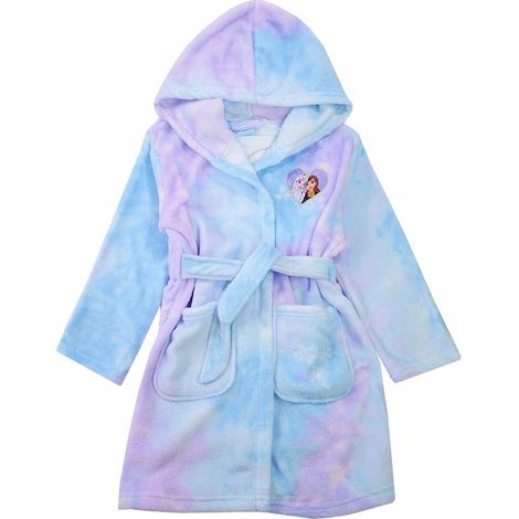 Morbido e caldo accappatoio con Anna ed Elsa di Frozen 98 D073A (1/3)