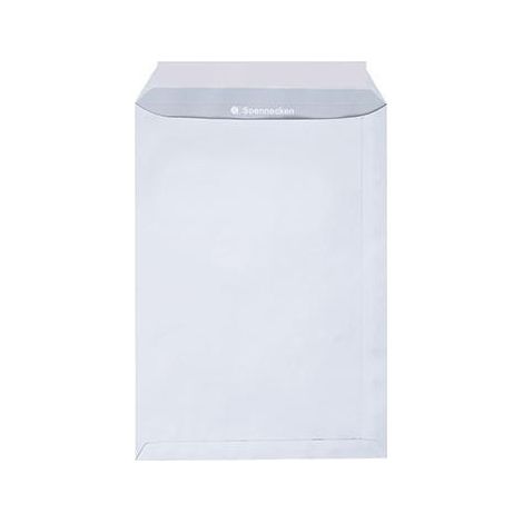 Versandtasche DIN C5 162 x 229 mm (B x H) ohne Fenster 90g/m² mit Haftklebung Papier weiß 25 St./Pack. (1/4)