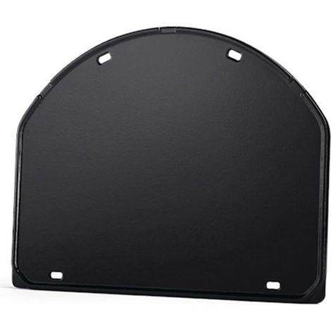 Piastra Napoleon in ghisa smaltata nera compatibile 57 cm (1/2)