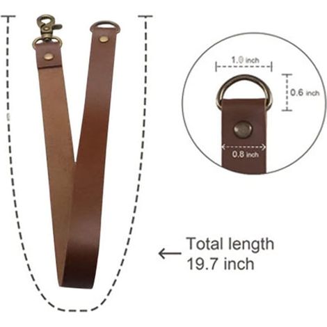 galons de rideaux en cuir - sangles en cuir, galons de rideaux style western, galons de rideaux pour bureau, salon, boucle de rideau décorative (brun rougeâtre) (1/4)