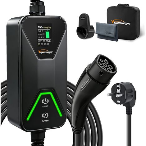 Electric Car Charger 3.5 KW, 16 A, 6 m, Type2 Cable Recharge (1/5)