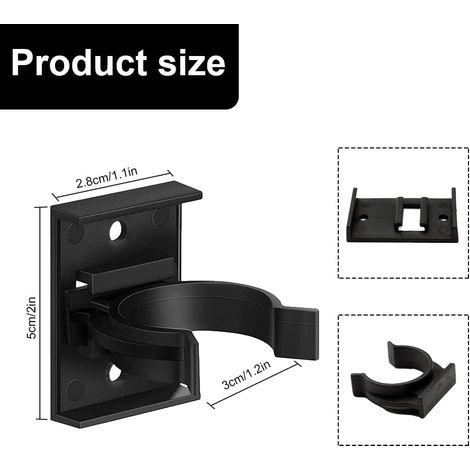 20 clips resistentes para zócalo de cocina de 30-31 mm (1,18-1,22 pulgadas) de diámetro, ideales para gabinetes de cocina y patas de cama.
