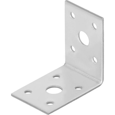 Équerre de charpentier KOTARBAU® - Connecteur de construction en acier inoxydable galvanisé 50 x 50 x 35 mm (1/5)