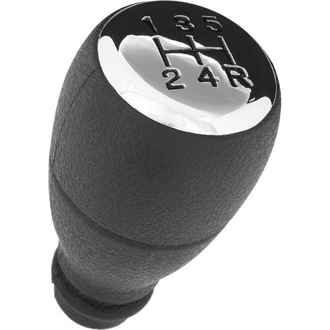 Pomo cromado de la palanca de cambios de 5 velocidades para Peugeot Partner I 96-07