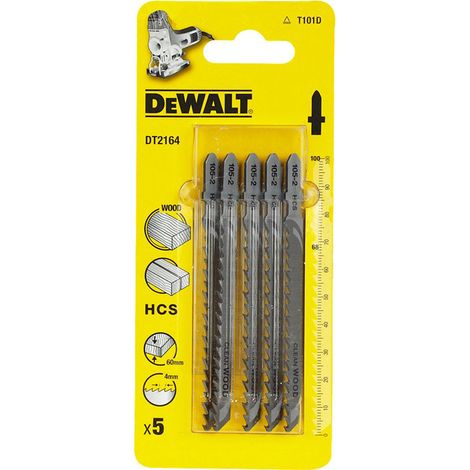 LAMA PER SEGHETTO ALTERNATIVO DEWALT 100x4mm T144D LEGNO /5pz.