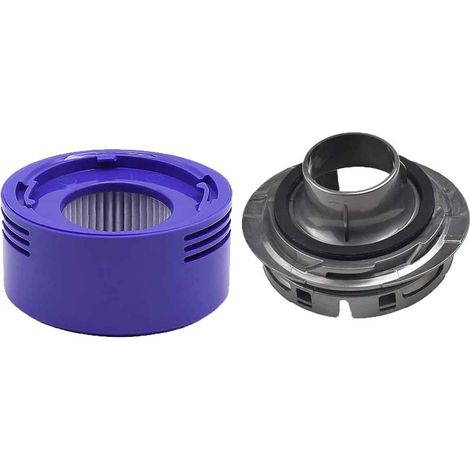 Kit de conversion de filtre HEPA pour aspirateur Dyson V7/V8 : cache moteur arrière et filtre arrière inclus (1/5)
