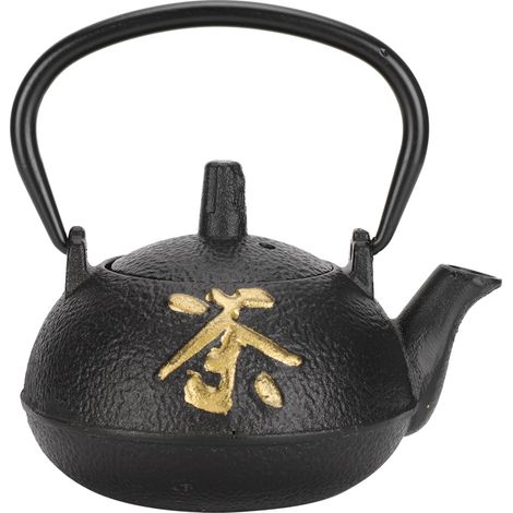 Théière en fer non revêtue avec filtre 0,3L, bouilloire pour thé et zen, set pour maison et salon de thé (1/5)