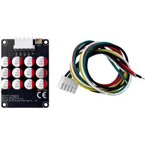 Module d'équilibrage actif pour batterie lithium BMS 3-4S 5A avec interrupteur 12V 48V LiFePO4 (1/5)