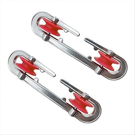 Aluminum corde à linge Spreader, Pulley corde à linge accessoires (1/5)