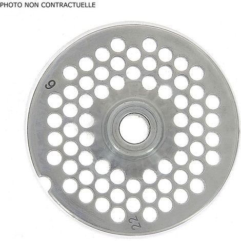 REBER - GRILLE 4.5 MM ACIER HACHOIR A VIANDES ELEC NO 5