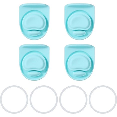 Tazza da 40 once con protezione anti-rovesciamento e sigillo blu.