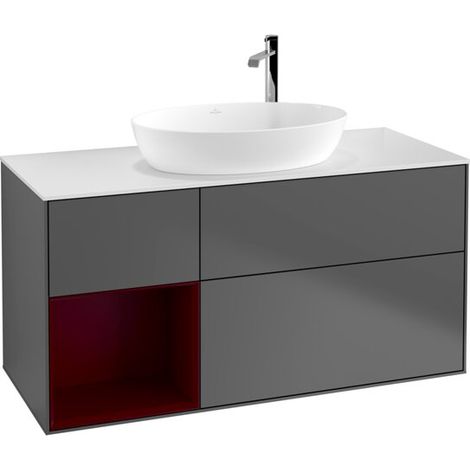 Villeroy & Boch G941HBGK Meuble sous lavabo Finion G94 (1/2)