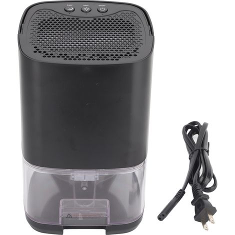 Déshumidificateurs Multifonction Silencieux 1L Réservoir d'eau Coloré Veilleuse 350ML/D Déshumidificateur pour 5 à 20㎡ Chambre Sous-Sol Garage (1/5)