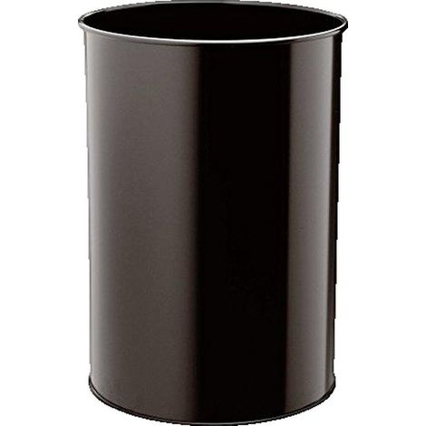 Elegante pattumiera nera 30 litri