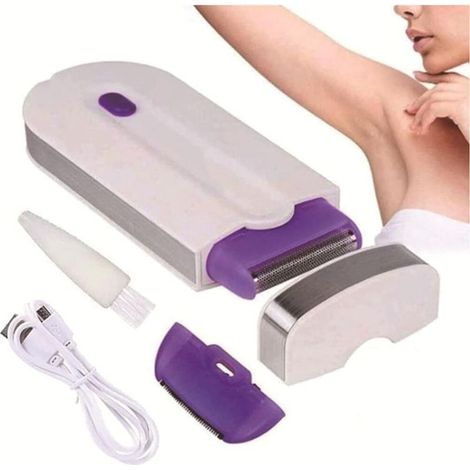 Épilateur à induction rechargeable pour femmes, appareil d'épilation laser, épilateur à poils courts, prise européenne-AquaForge (1/5)