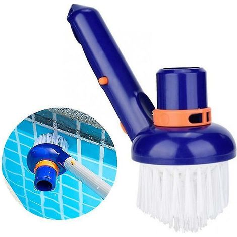 Brosse en acier pour piscines, pour les parois, le fond, les marches et les carreaux, pour une utilisation manuelle dans les spas, les lacs, les fontaines et les baignoires.-AquaForge (1/5)