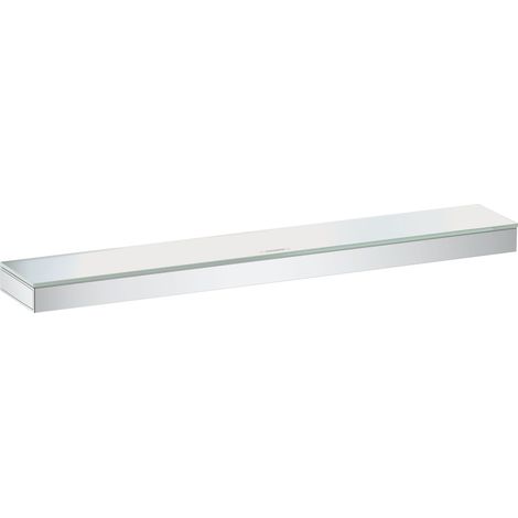 Hansgrohe Rainfinity - Ablage, Länge 50 cm, Glas / verchromt 26844000 (1/3)