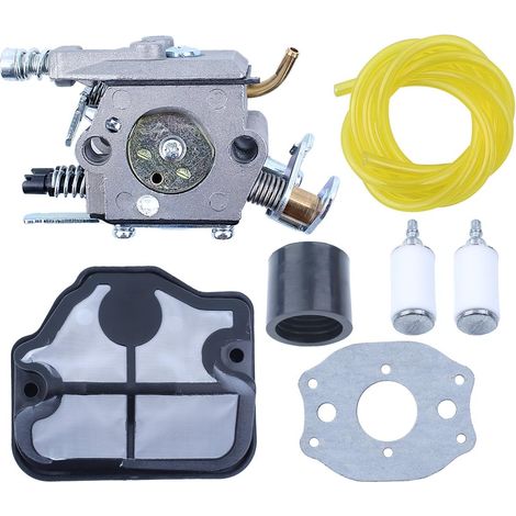 Filtre à air carburateur collecteur d'admission filtre à carburant kit pour Husqvarna 136 141 137 142 36 41 tronçonneuse Zama C1Q-W29E carbu (1/5)
