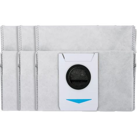 ECOVACS Sacchetti antibatterici per la polvere, per i robot aspirapolvere X1 OMNI/X1e OMNI/T20 OMNI, scatola da 3 pezzi, accessorio originale (1/3)