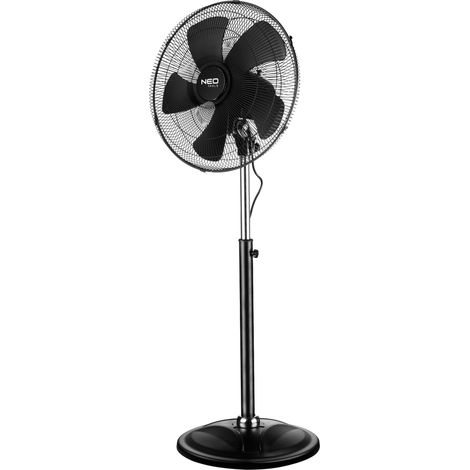 Neo Metallischer Werkstattventilator 45 cm 100W 3 Geschwindigkeiten