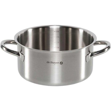 De Buyer PRIM'APPETY Casseruola Inox 20 cm Argento