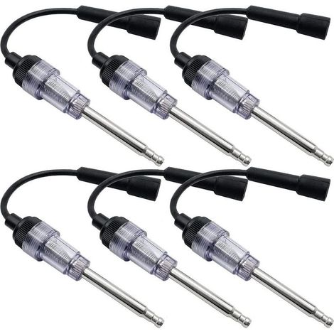 Lot de 6 testeurs de bougie d'allumage pour voiture - Testeur de bougie d'allumage - Testeur de bobine d'allumage - Testeur de bougie d'allumage (1/5)