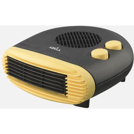 Toril schwarz/gelb 2000W horizontaler elektrischer Heizlüfter 12x26x26cm