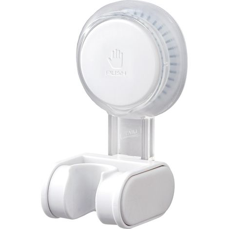 Support Pommeau de Douche à Ventouse, support de rechange - Clair (1/5)