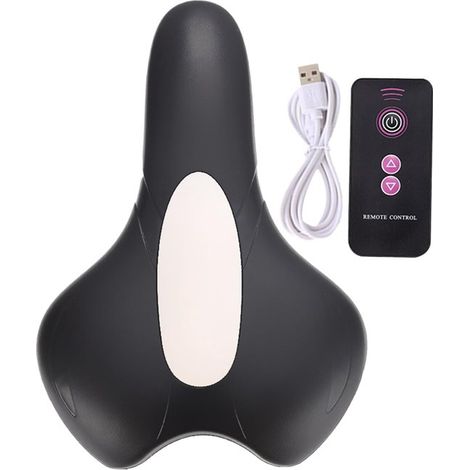 Entrenador de músculos del suelo pélvico, dispositivo de fitness para la recuperación posparto con control remoto (15x22 cm, negro). (1/5)
