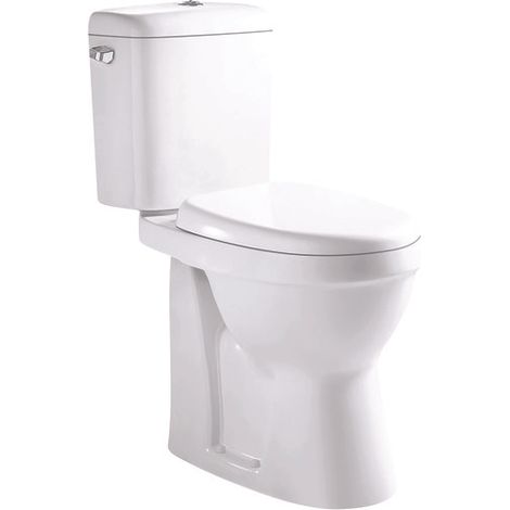 ONDEE ZEN - Pack WC ALTI sans bride Sortie Horizontale avec frein de chute Chasse d'eau 3/6L