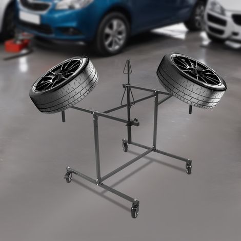 Support de peinture de jantes 360° 100kg/220.46lbs (1/5)