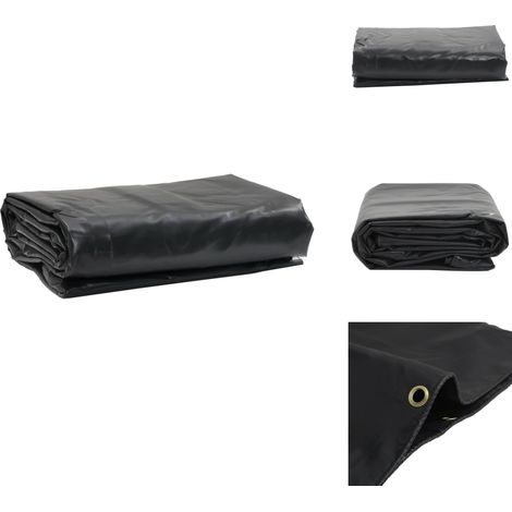 Abdeckplane Anthrazit 3x5 m 600 g/m² - Abdeckplane - Planen - Wasserdichte Plane - Wetterfeste Plane - Campingplane (1/5)