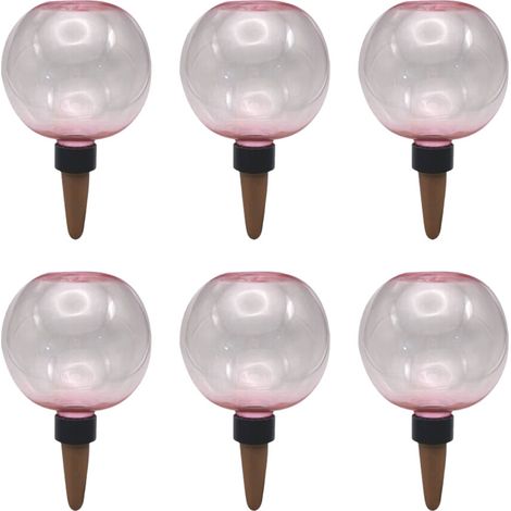 Sfere per annaffiare piante e bulbi - Design a bolle rosa